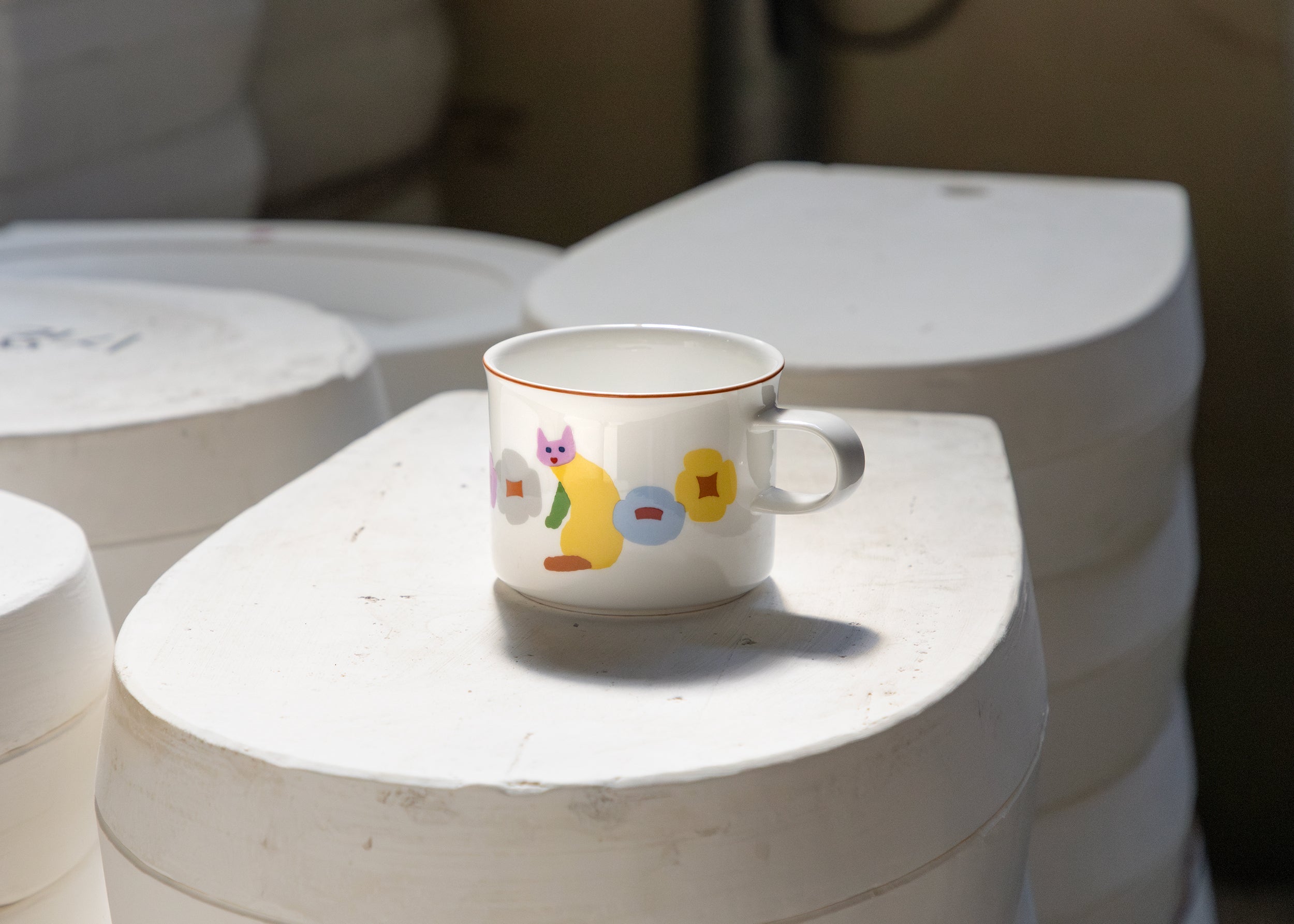 CATS & FLOWERS - Mug (M)