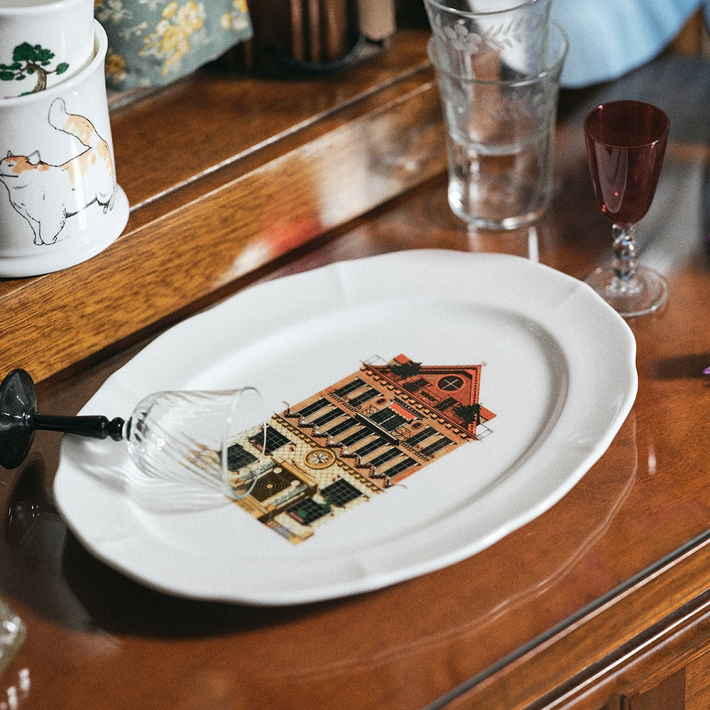 Oval Platter (Village)