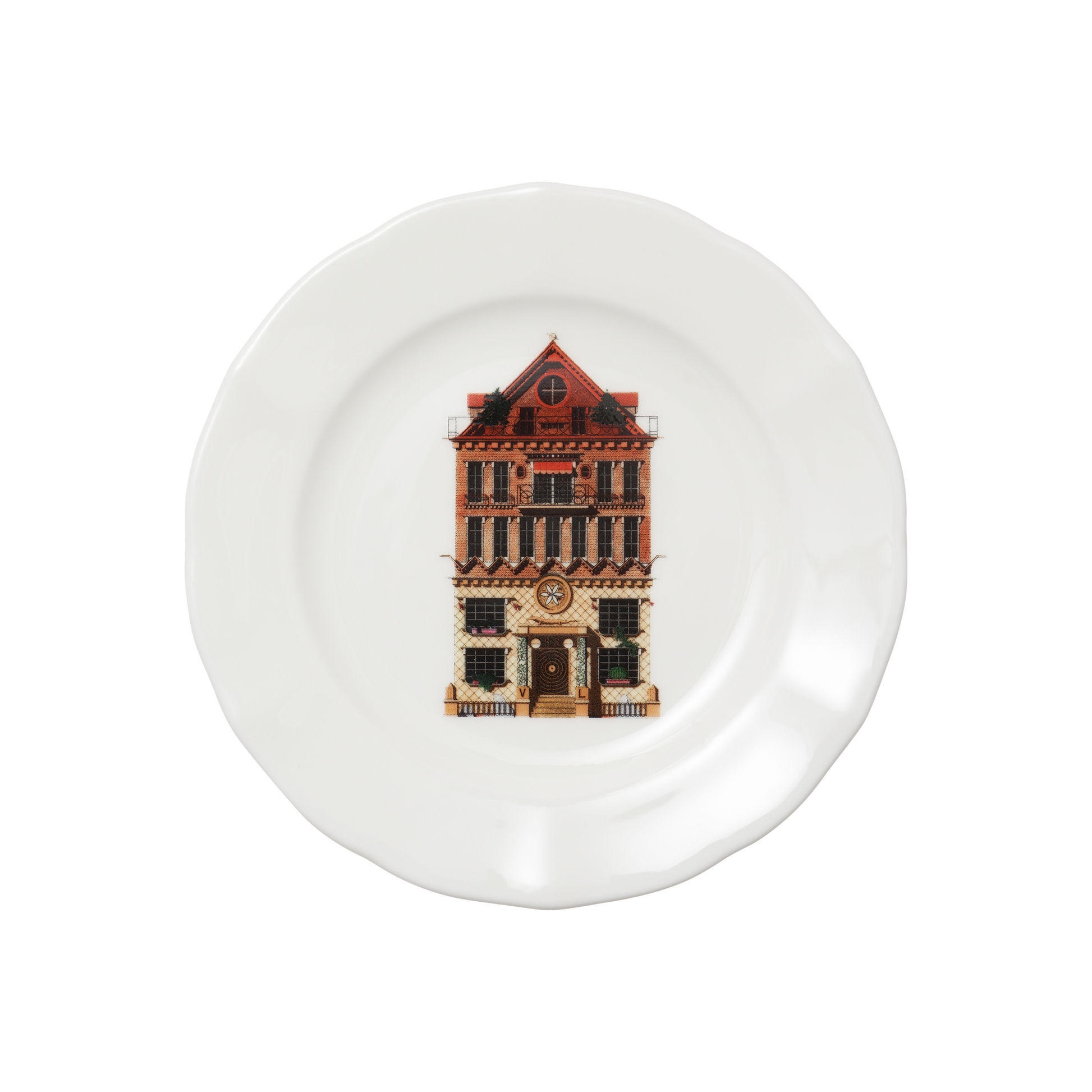Thibaud Herem Objet - 6" Plate (Villa le Lezard) transparent background image