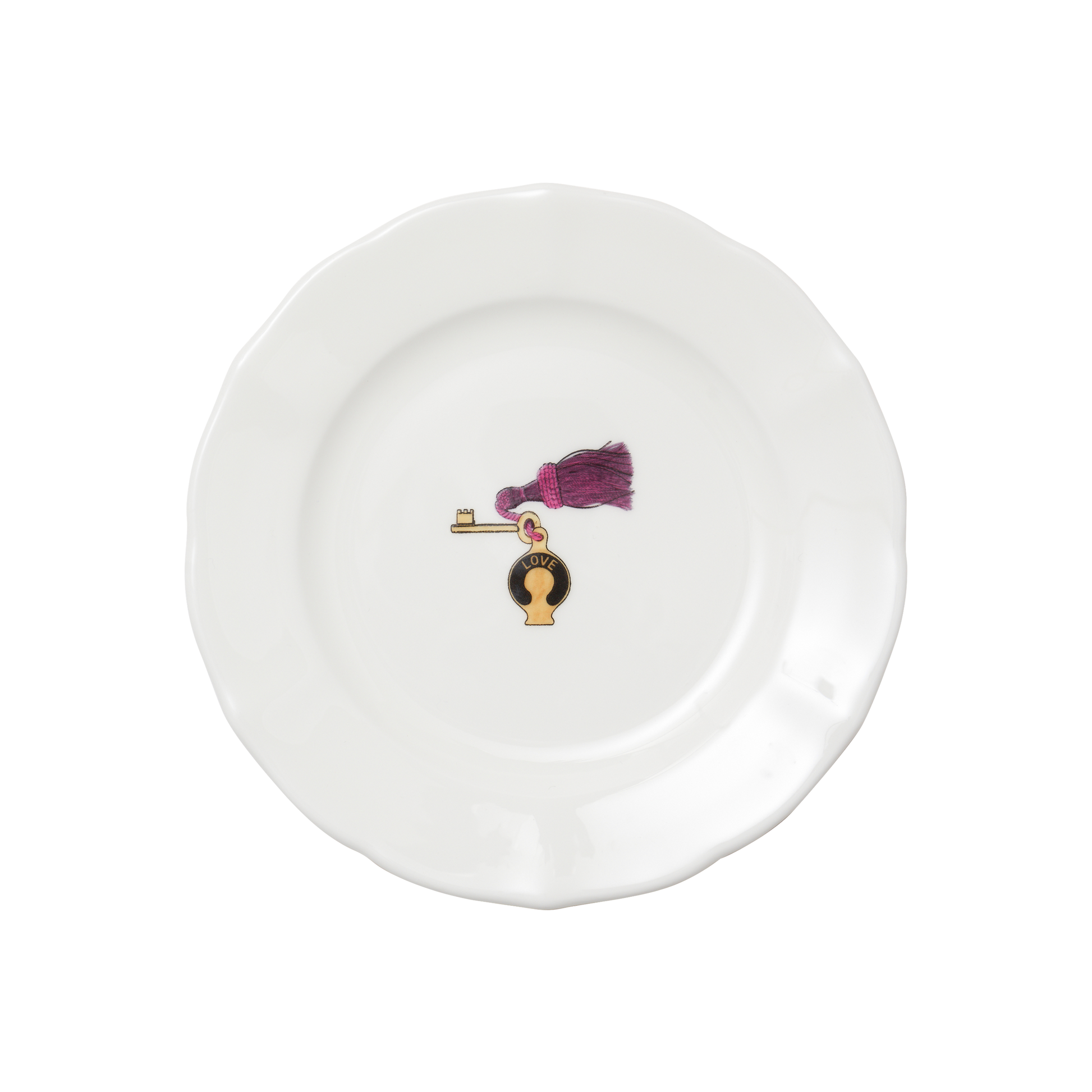 Thibaud Herem Objet - 6" Plate (Red Key) transparent background image