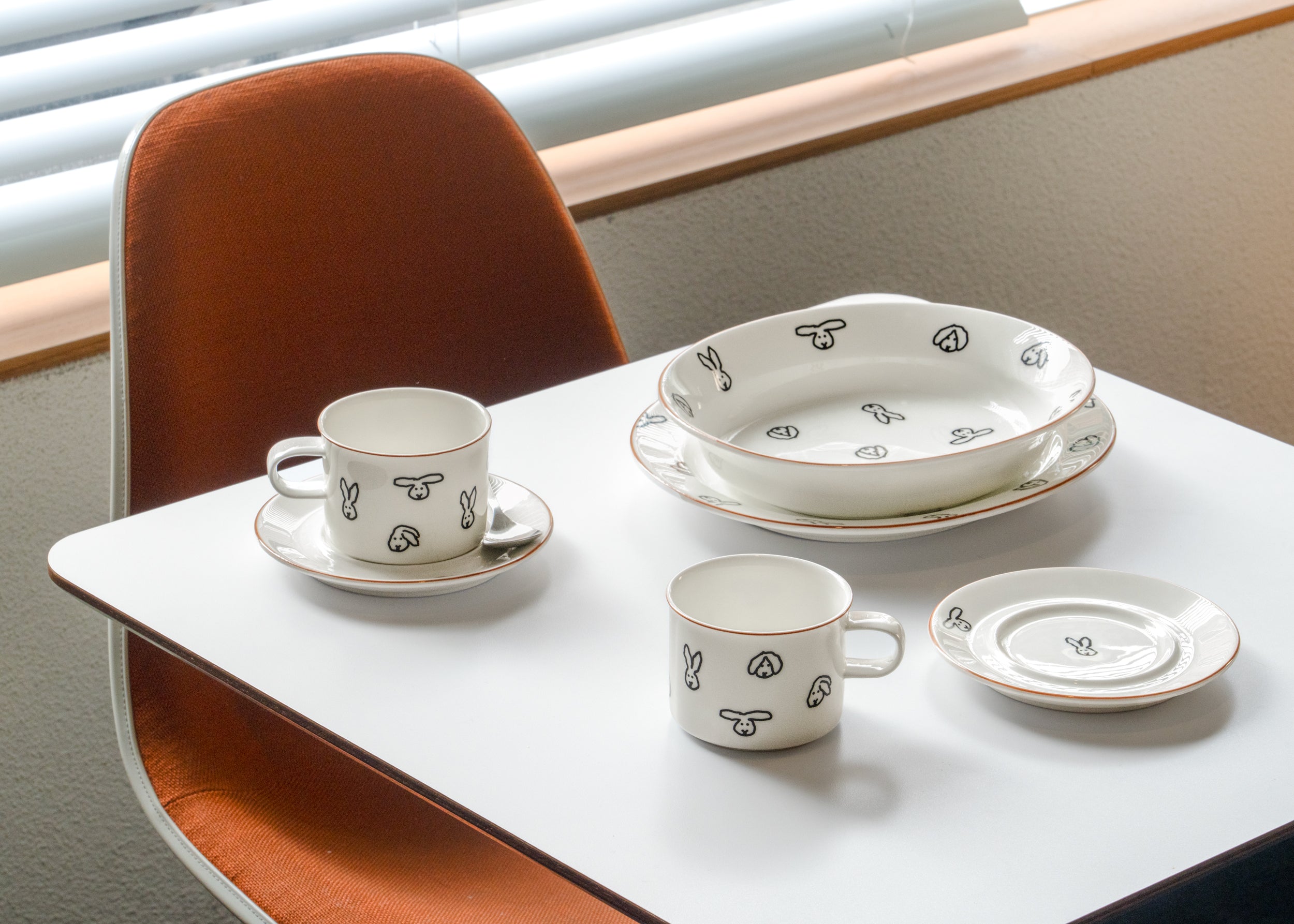 BUNNY BUNNY - Mug(M) & Saucer