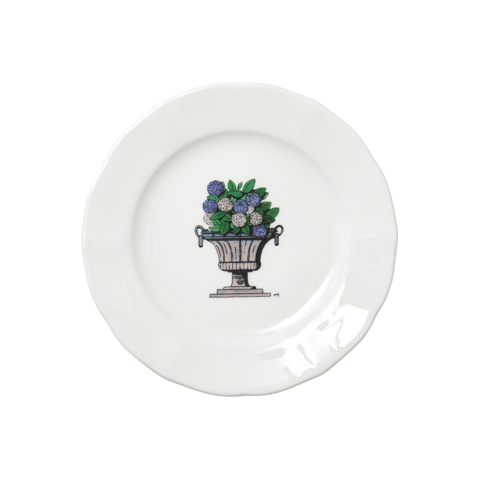 Thibaud Herem Objet - 6" Plate (Hydrangea) transparent background image