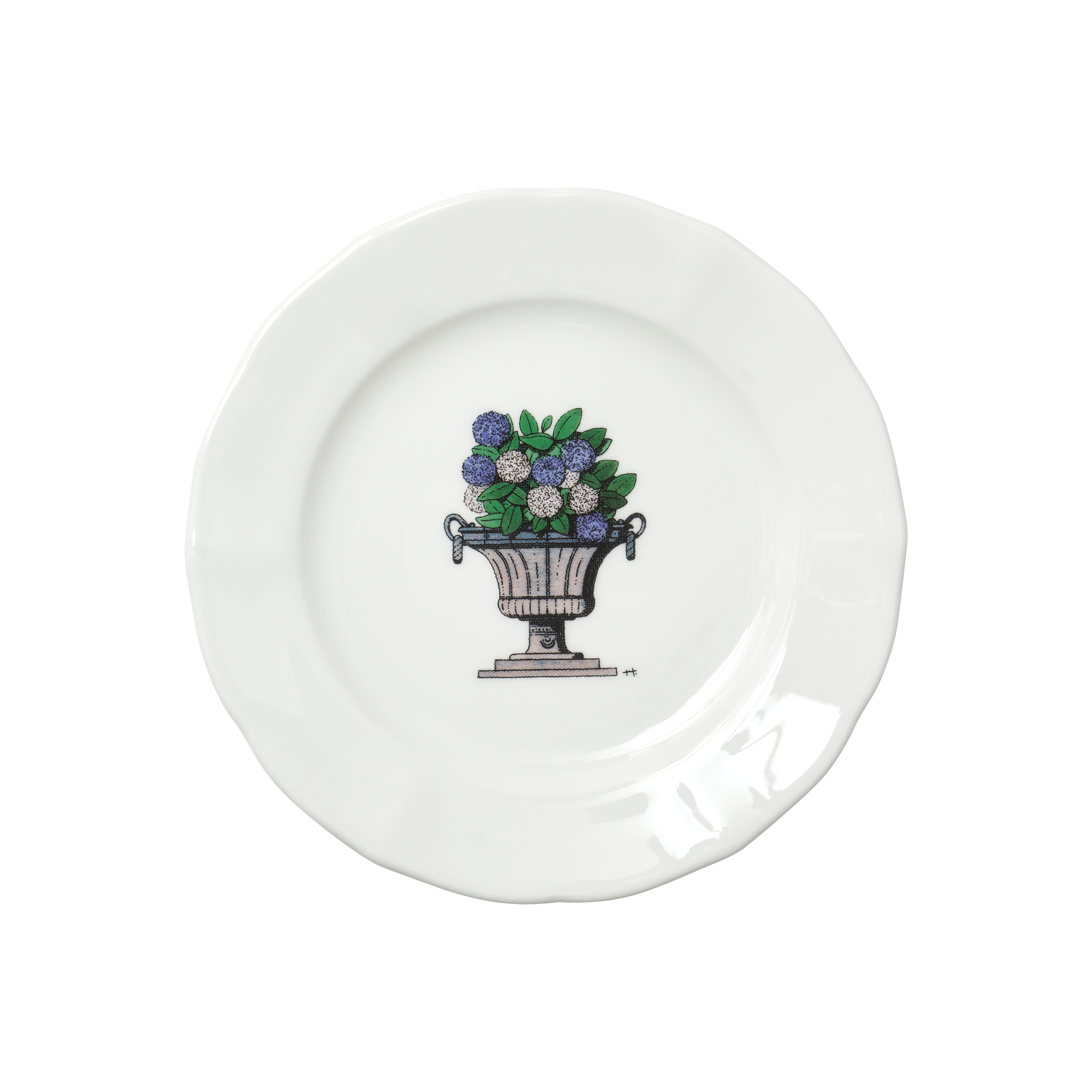 Thibaud Herem Objet - 6" Plate (Hydrangea) transparent background image