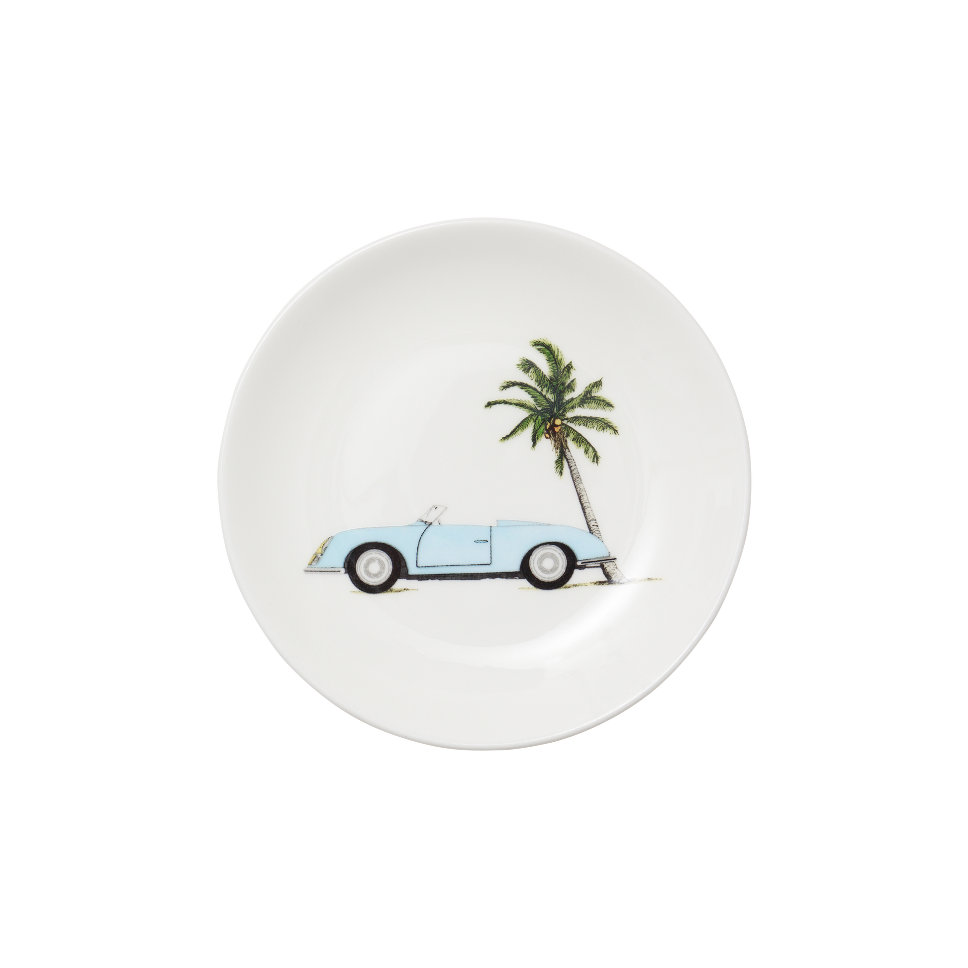 Thibaud Herem Objet - 5" Plate (Blue Summer Car) transparent background image