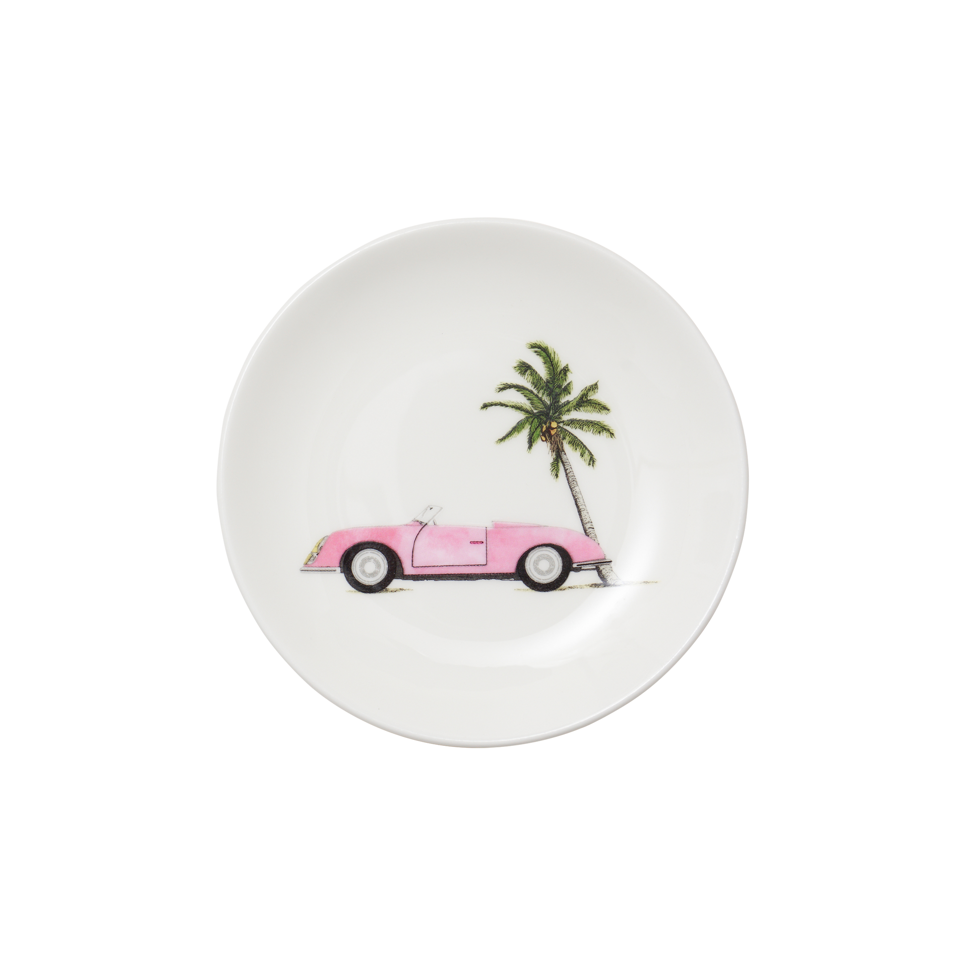 Thibaud Herem Objet - 5" Plate (Pink Summer Car) transparent background image