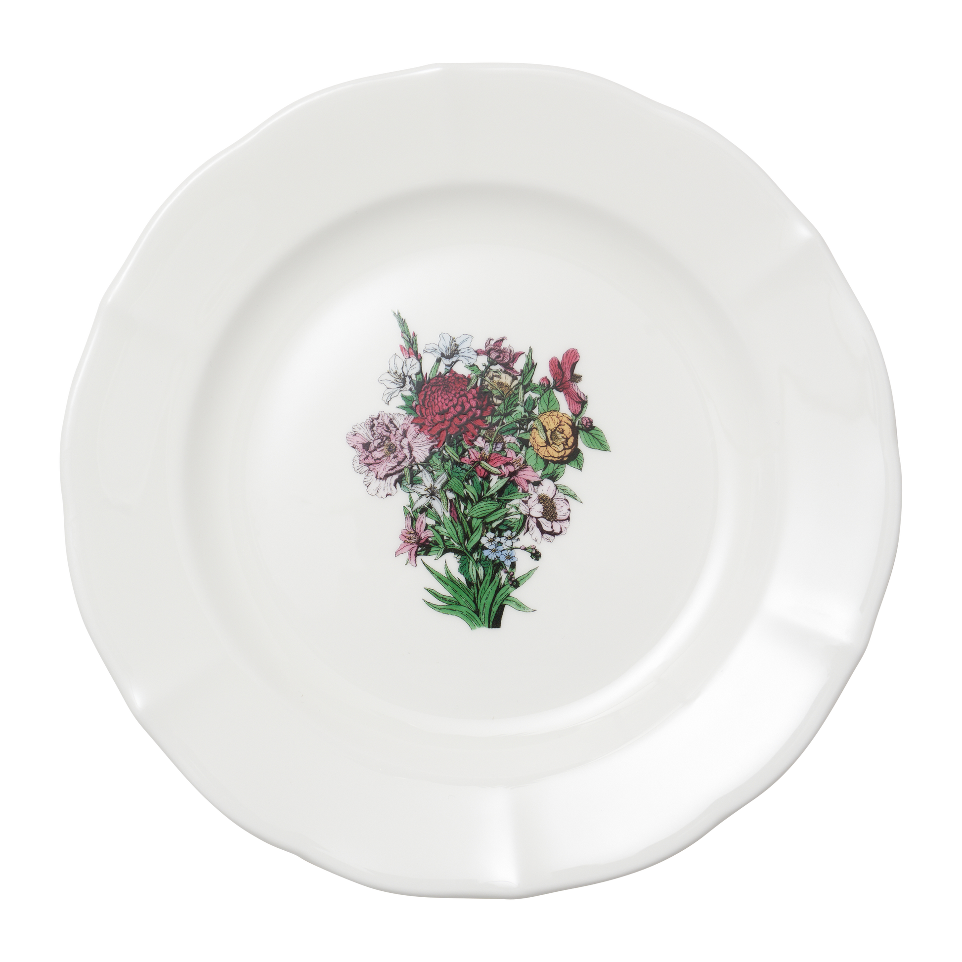 Thibaud Herem Objet - 8" Plate (Bouquet) transparent background image