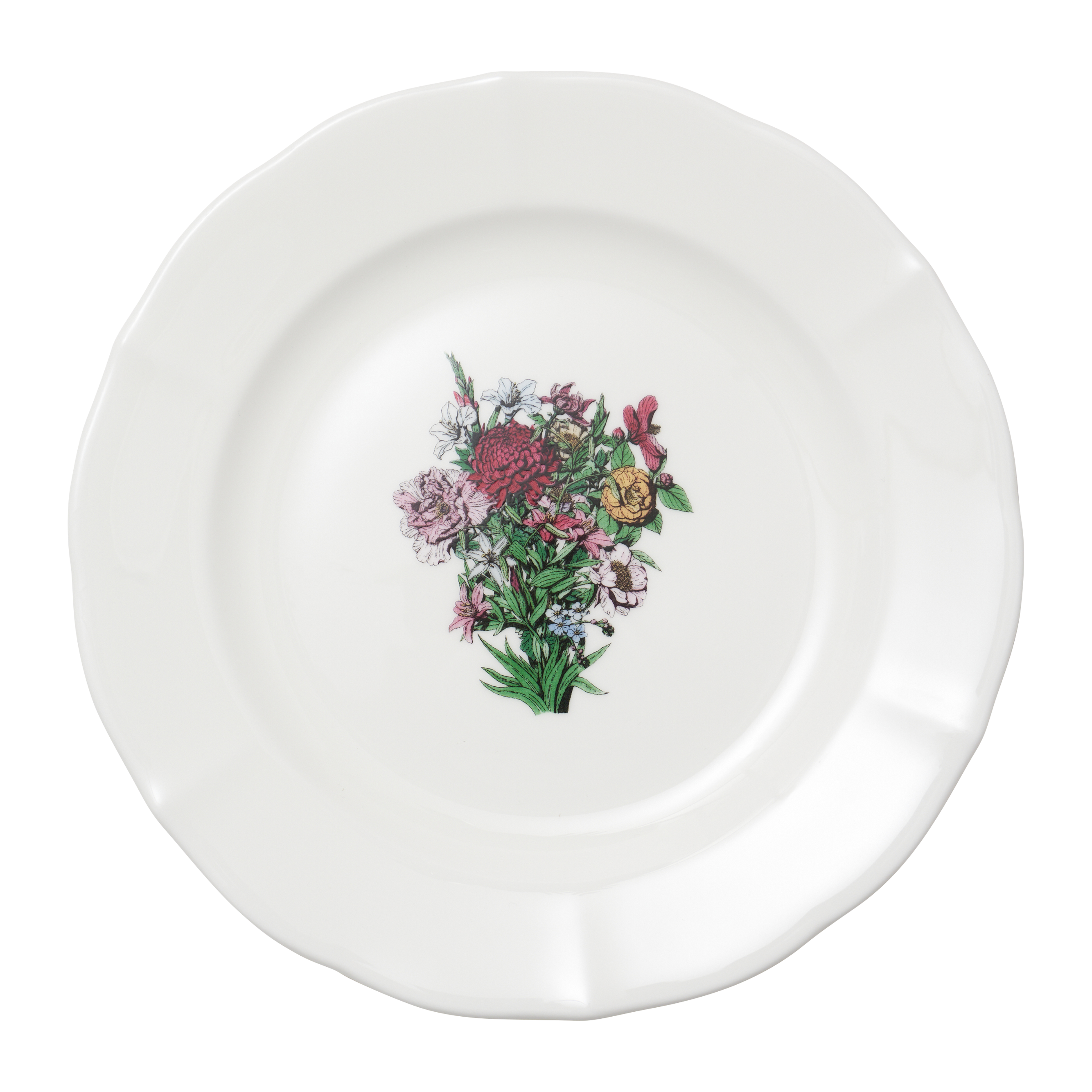 Thibaud Herem Objet - 8" Plate (Bouquet) transparent background image