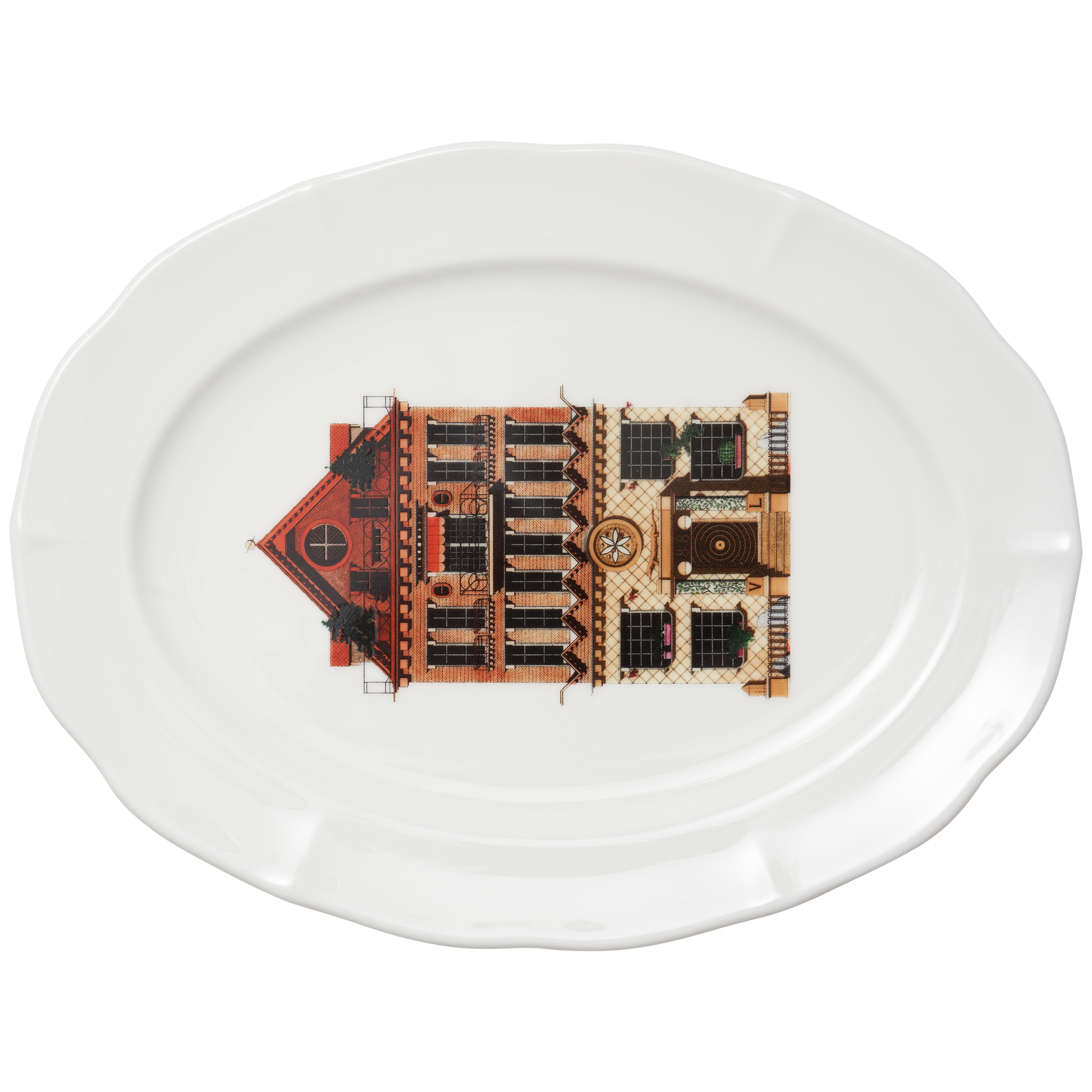 Thibaud Herem Objet - Oval Platter (Villa le Lezard) transparent background image