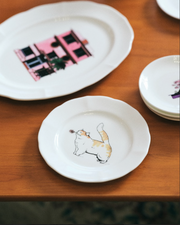 6" Plate (Cat)