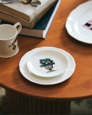 5" Plate (Hydrangea)