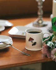 Tea Mug (Red Mushroom)