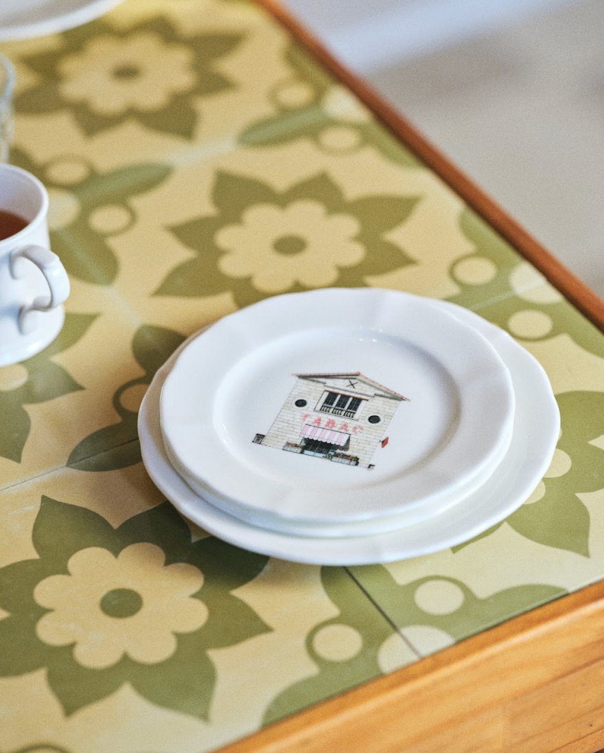 6" Plate (Village)